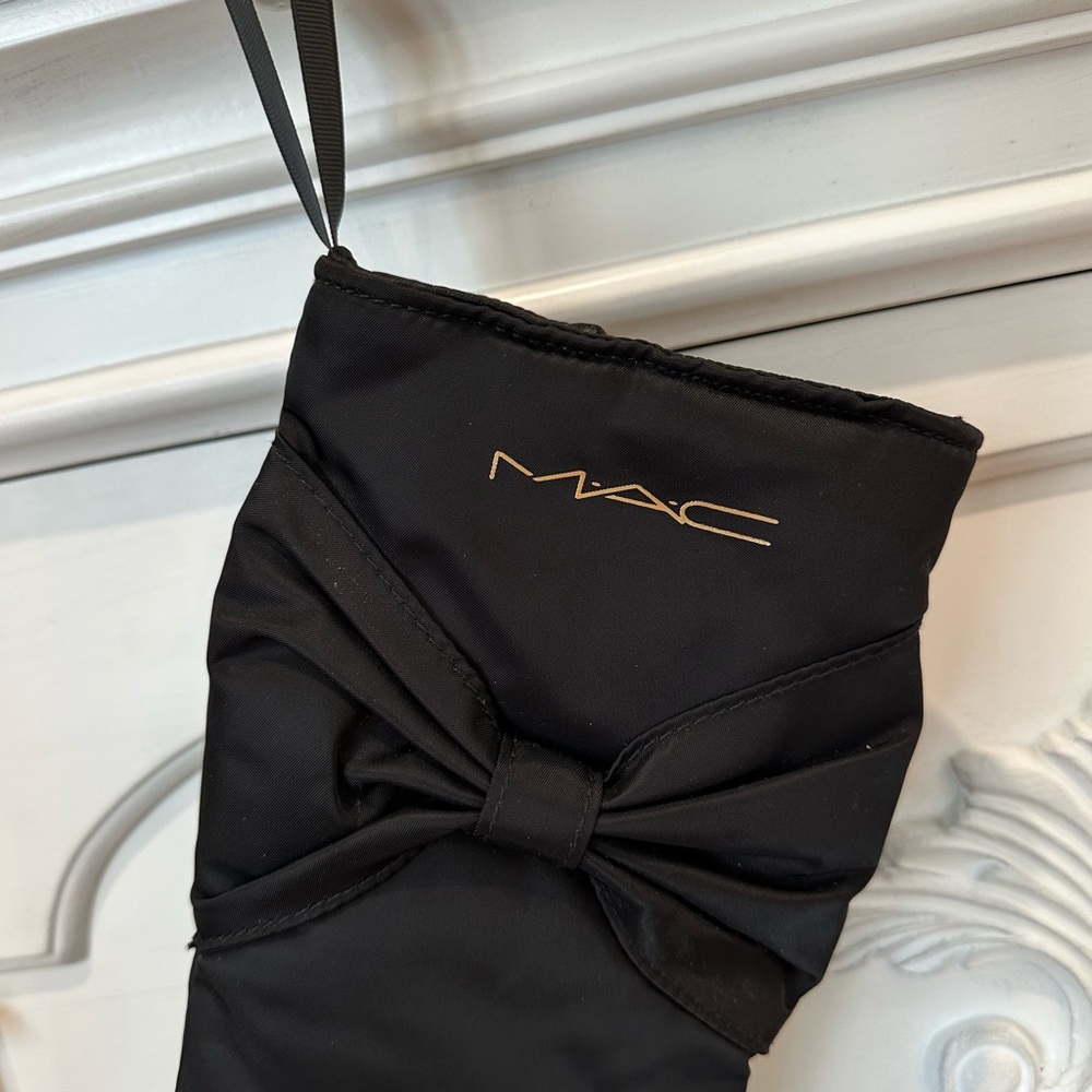 MAC Cosmetics Black Christmas Stocking